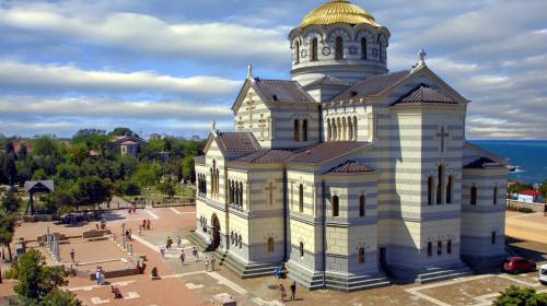 ForPost- В Херсонесе рядом с Владимирским собором появится временный храм 