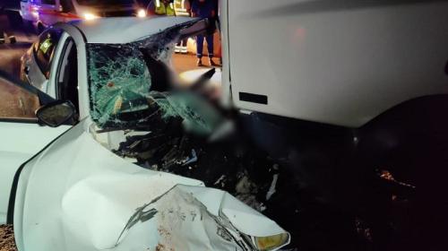 ForPost- В столкновении легковушки и грузовика на востоке Крыма погиб один из водителей