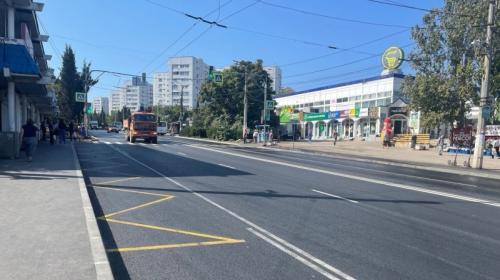 ForPost- В Севастополе отремонтировали важную дорогу