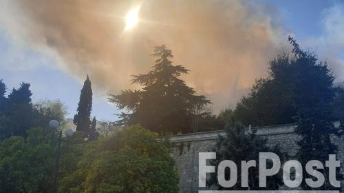 ForPost - Пожар в штабе ЧФ в Севастополе локализован
