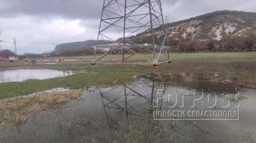 ForPost- В районе Сахарной Головки в Севастополе формируется новое озеро