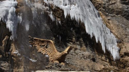 ForPost- Самый высокий водопад Крыма стал ещё выше