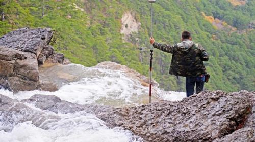 ForPost- Знаменитый водопад на юге Крыма официально «подрос» на 15 метров