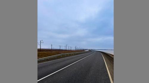 ForPost- Дорога в Крым вдоль Азовского побережья полностью готова 