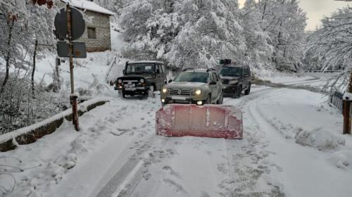 ForPost- Живописную и опасную дорогу через крымские горы снова закрыли для проезда