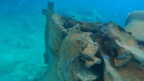 ForPost- У берегов Севастополя обнаружили неизвестное затонувшее судно