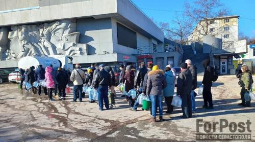 ForPost- Севастополь уходит на внеплановые выходные из-за отсутствия воды в кранах 