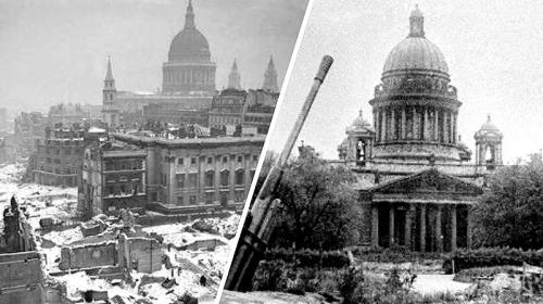 ForPost- Чиновники перепутали фото блокадного Ленинграда и Лондона: почему это тревожный знак? 
