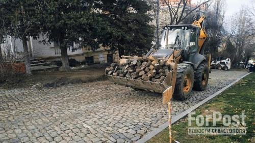 ForPost- Брусчатку у улицы Ленина переложат во время реконструкции городского кольца Севастополя 