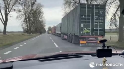 ForPost - Тысячи грузовиков застряли в очередях на границе Украины со странами ЕС