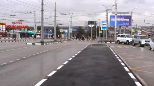 ForPost - В Севастополе снова переустроили схему на 5-м км Балаклавского шоссе 