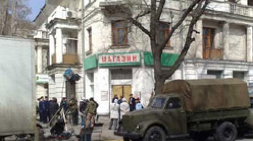ForPost - В Севастополе на ул. Ленина опять снимают кино