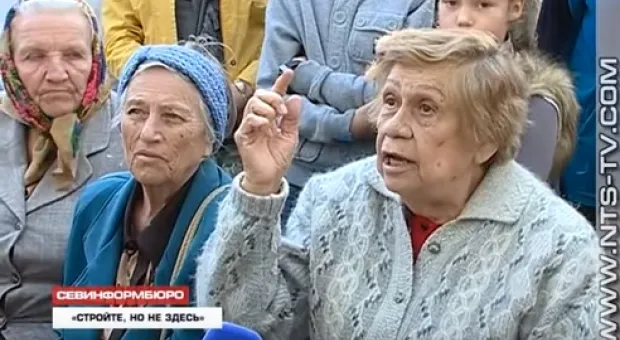 Севастопольцы против стройки детсада в сквере 60–летия СССР