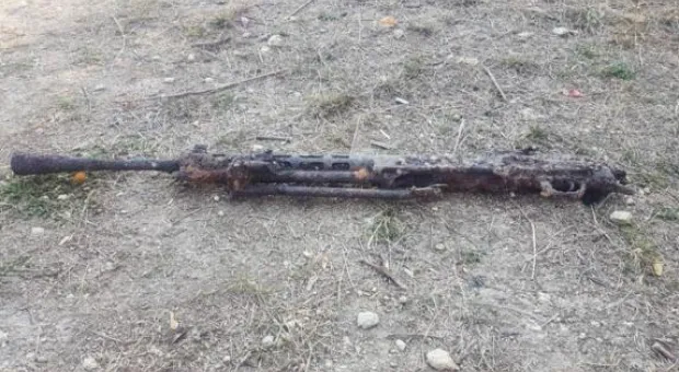 Саперы нашли в Севастополе пулемет Дегтярева