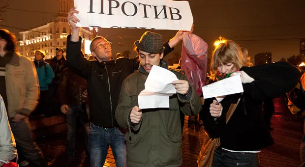 С начала 2017 года в Севастополе уменьшилась протестная активность