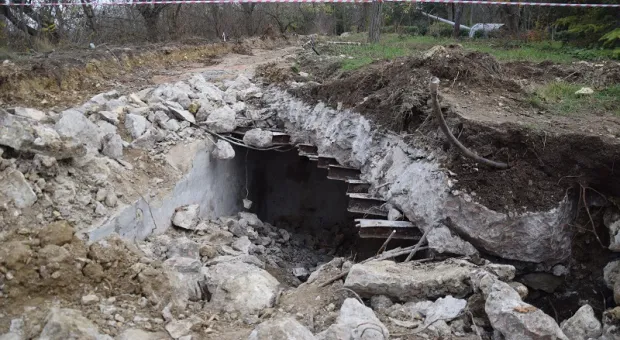 На Малаховом кургане в Севастополе обнаружено неизвестное подземное помещение