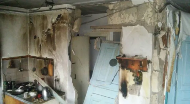 Мужчина пострадал от взрыва газа в сельском общежитии в Крыму