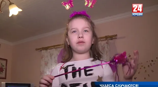 Владимир Путин стал добрым волшебником для девочки из Ялты