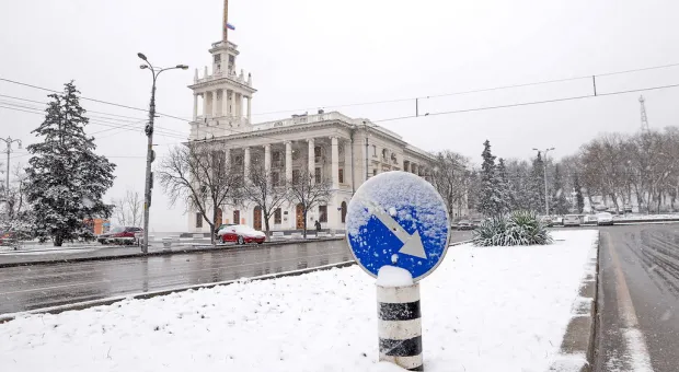 Вот она пришла зима: Севастополь накроет снегопадами