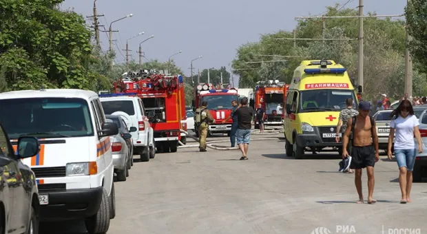 Пять человек пострадали на пожаре в частном пансионате в Евпатории