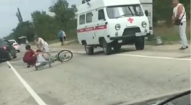 Велосипедист погиб в ДТП в Симферопольском районе