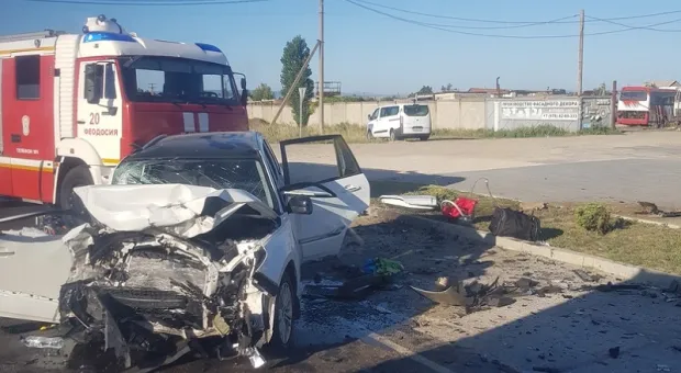 Страшные аварии произошли на автодорогах Феодосии