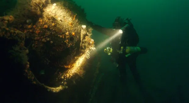Под Севастополем обнаружено крупное затонувшее судно второй половины XIX – начала XX века