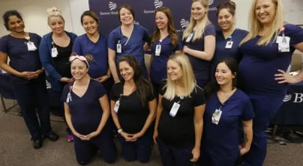 В больнице одновременно забеременели 16 медсестер