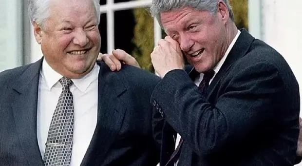 Путин, ядерный чемоданчик, коммунисты и женщины: что обсуждали Борис Ельцин и Билл Клинтон