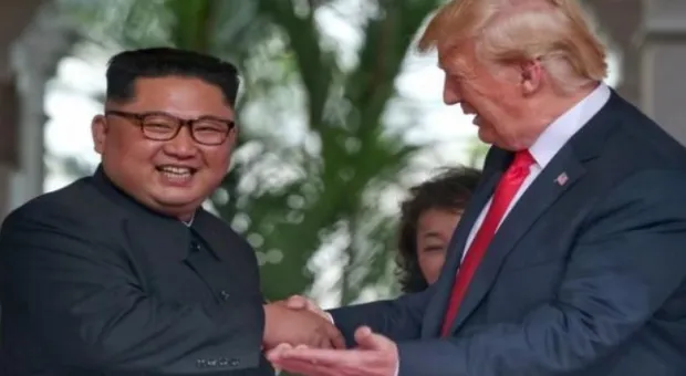 Трамп пошутил, что они с Ким Чен Ыном «влюбились друг в друга»