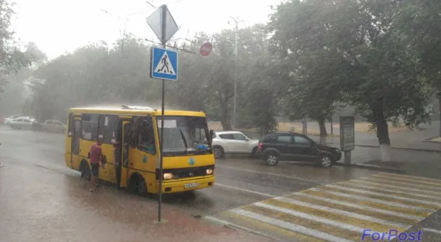 На Севастополь снова идут дожди 