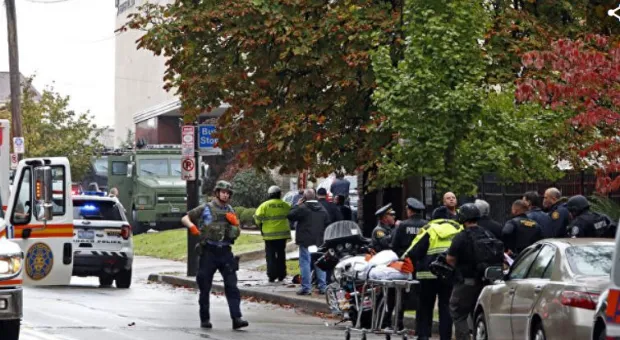 В синагоге в Питтсбурге произошла стрельба, есть погибшие