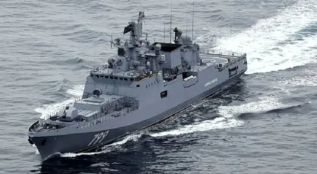 Фрегат «Адмирал Макаров» направился из Севастополя в Средиземное море
