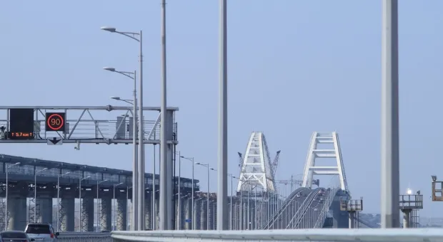 Крымский мост миновал рубеж в три миллиона автомобилей