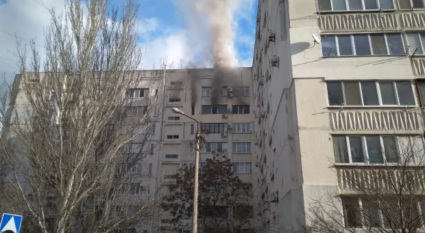 В Севастополе в пожаре погиб мужчина 