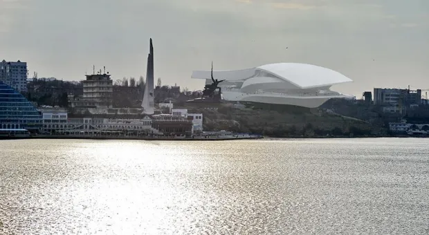 Шокирующие фото: как «стеклянная чайка» изменит морской фасад Севастополя