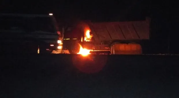 Огненная авария произошла на трассе Таврида в Крыму