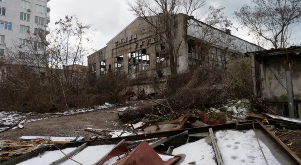 Бывший военный завод в Севастополе сровняли с землей
