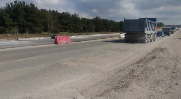Сроки ремонта Камышового шоссе в Севастополе сорваны