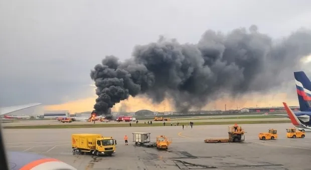 На сгоревшем в Шереметьеве самолёте был житель Крыма
