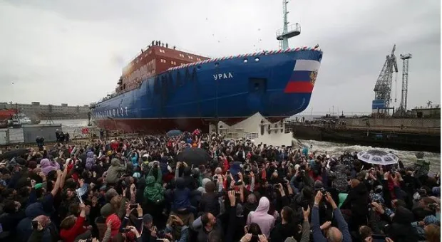 В Санкт-Петербурге спущен на воду атомный ледокол «Урал»