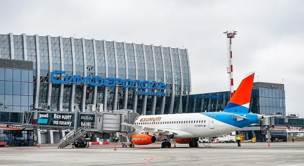 Симферопольский аэропорт готов принимать рейсы из Украины