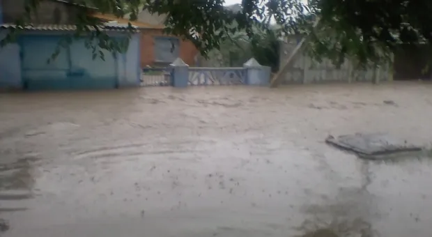 На востоке Крыма из-за дождя утонули села