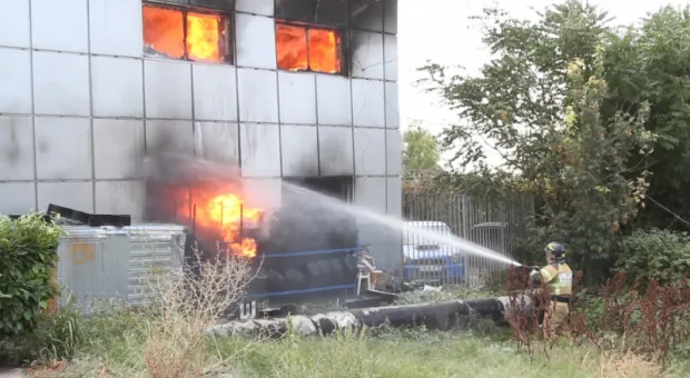 Пожар на Хрусталёва в Севастополе признали особо опасным