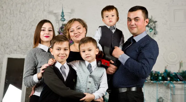 Военно-морская семья из Севастополя участвует в конкурсе «Семья года»