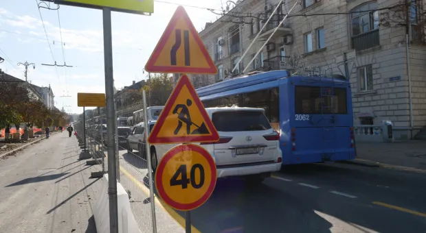 В Севастополе с Большой Морской хотят убрать троллейбусы