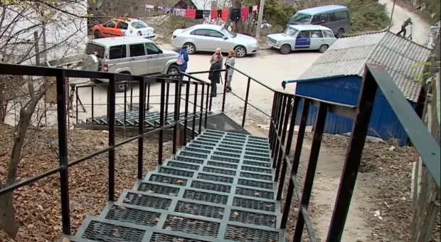 Гранты Севастополя. В Георгиевской балке достраивают «лестницу жизни» 
