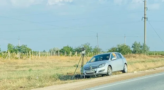 В Крыму рассекретили места установки дорожных камер-треног