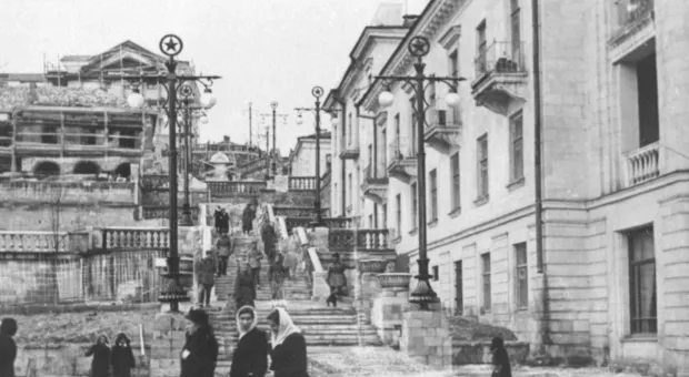Таврическую лестницу в Севастополе восстановят в прежнем виде