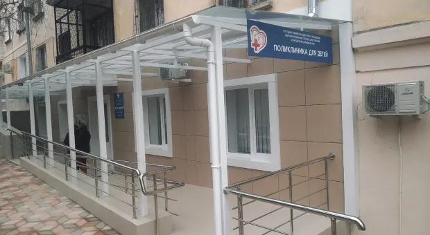 В Севастополе открылась обновлённая детская поликлиника